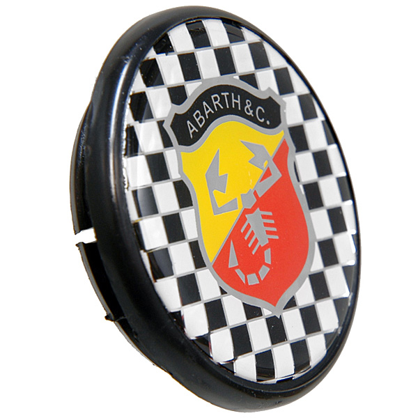 ABARTH Wheel Center Cap (Checker&Emblem/Large)