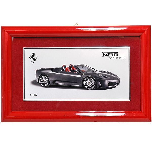 Ferrari F430 Spider Plate with Frame