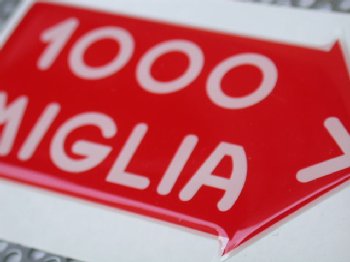1000 MIGLIA Official 3D Sticker