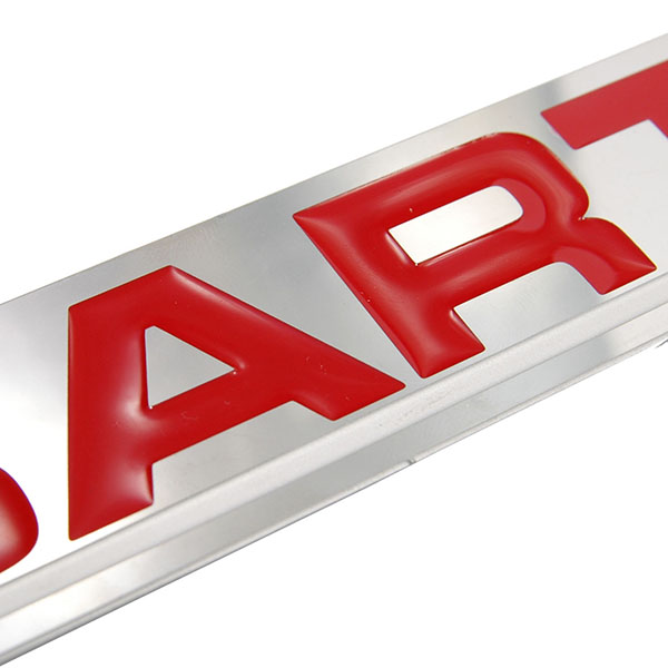 ABARTH Door Step Guard (Red Logo)