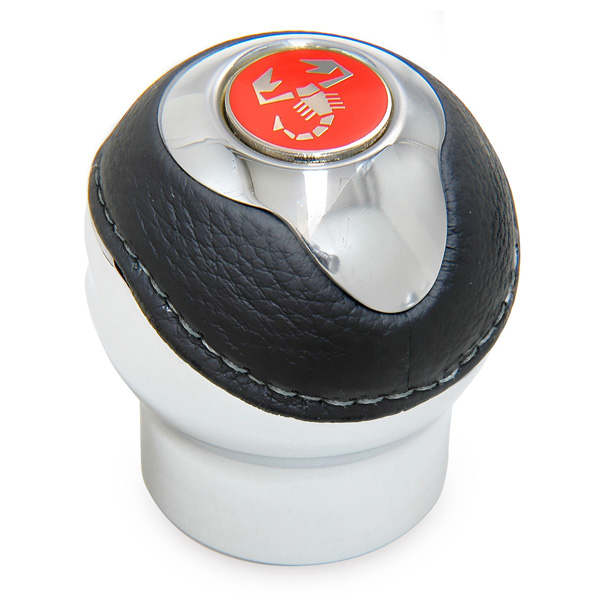 BLACK Gear Knob -TUNE IT CHROME- (Reverselock/Scorpione Emblem)