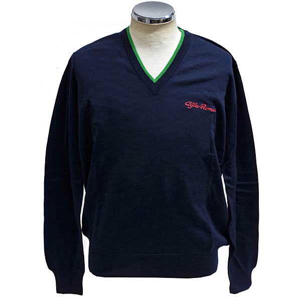 Alfa Romeo純正Vネックセーター