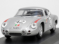 1/43 PORSCHE ABARTH 1962ǯTARGA FLORIO No.42�ߥ˥��奢��ǥ�