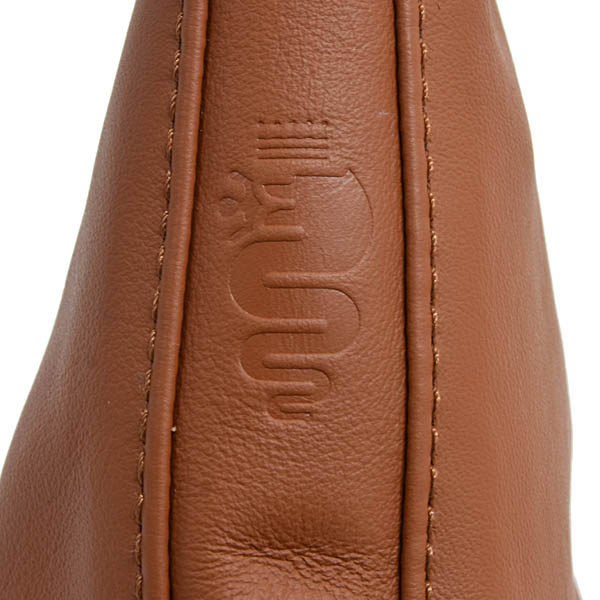 Alfa Romeo 156 Leather Hand-Brake Boots (Brown/Brown Steach/Snake)