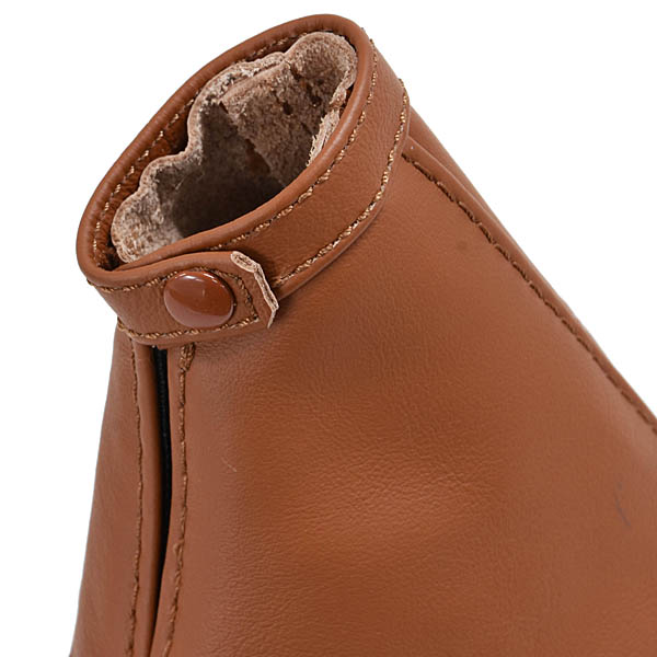 Alfa Romeo 156 Leather Hand-Brake Boots (Brown/Brown Steach/Snake)