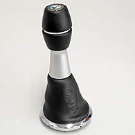 Alfa Romeo 156GTAセレスピード用シフトノブ&ブーツセット (ブラック)