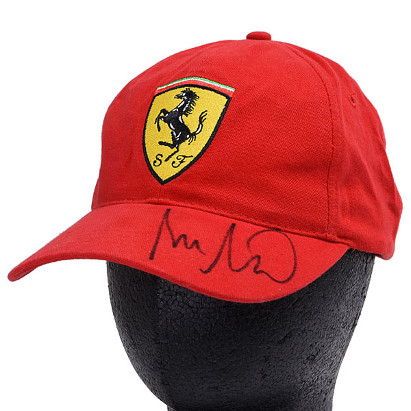 Ross Brawn Signature Ferrari Cap