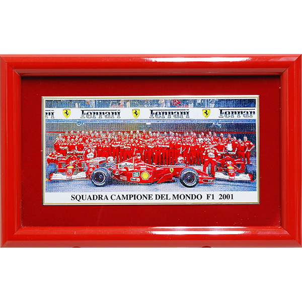 Ferrari F2001 Plate