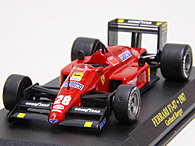 1/43 Ferrari F1 Collection No.39 F1 87 G.Bergerミニチュアモデル