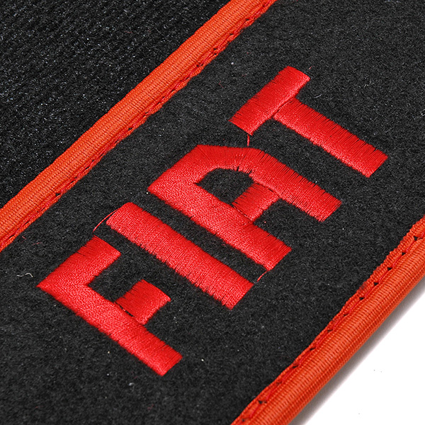 FIAT New Panda Floor Mats (Black/Red Piping/RHD