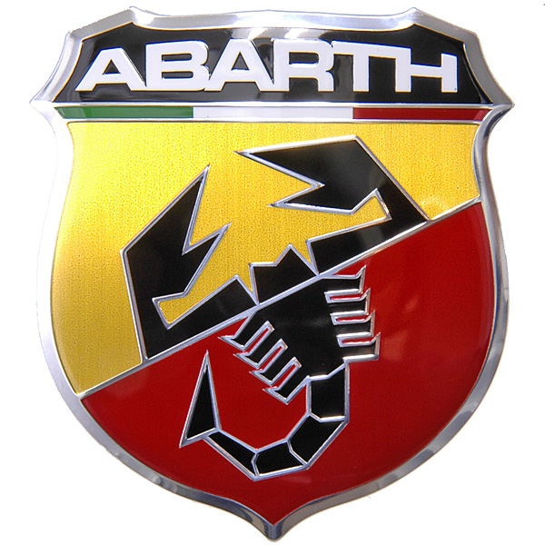 ABARTH 500 FRONT Emblem<br><font size=-1 color=red>05/20到着</font>