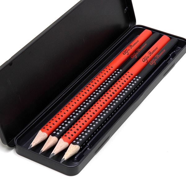 Alfa Romeo純正100周年記念Faber Castell鉛筆4本セット
