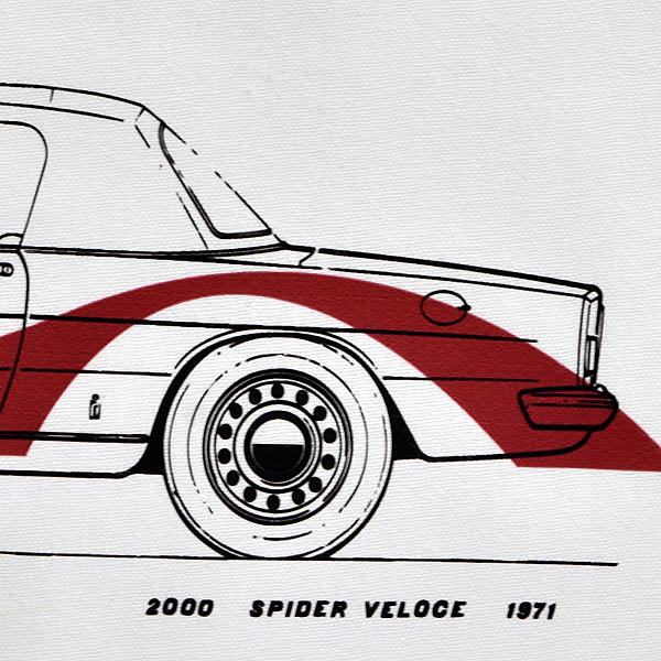 Alfa Romeo���ե������2000 Spider Veloce�ȡ��ȥХå�