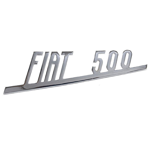 FIAT 500 Logo Emblem (Chrome)