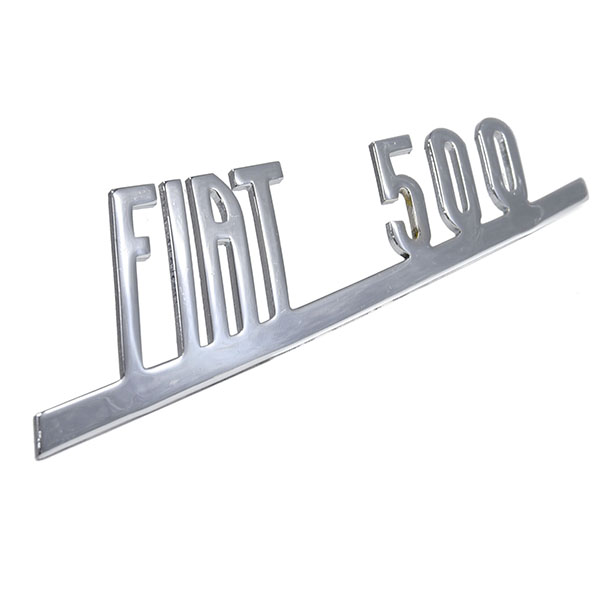 FIAT 500 Logo Emblem (Chrome)