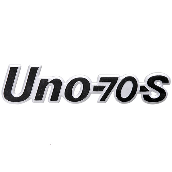FIAT Uno 70-S Logo Emblem(Aluminium)