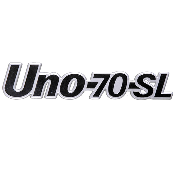 FIAT Uno 70-SL Logo Emnblem (Plastic)
