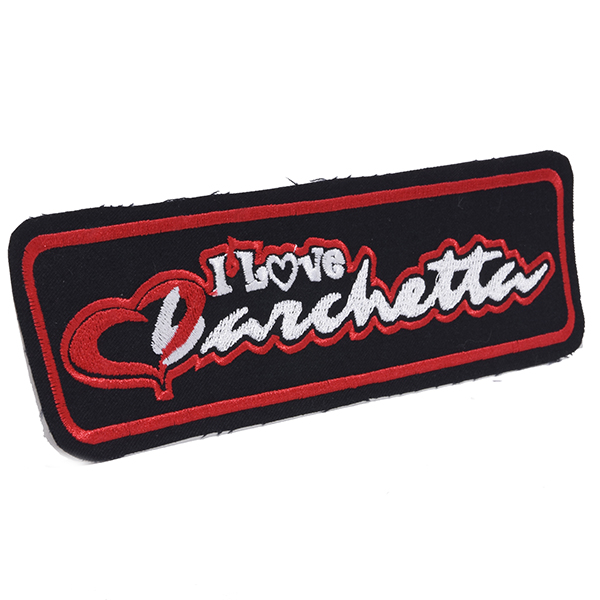 FIAT I Love barchetta Logo Patch