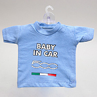 FIAT����500 BABY IN CAR�ޥ����å�T�����(�������֥롼)