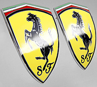 Ferrari 430 Scuderia Spider 16M Fender Emblem Set