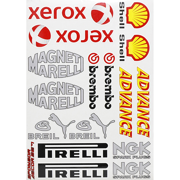 DUCATI Superbike Sponsor Sticker Set