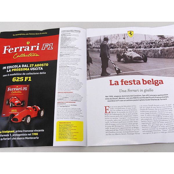1/43 Ferrari F1 Collection No.59 500F2ミニチュアモデル