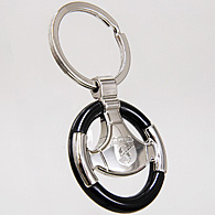 ABARTH Round Shaped Keyring