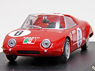 1/43 ABARTH Collection No.60 1000 SPIDER SPORT 1962年ミニチュアモデル