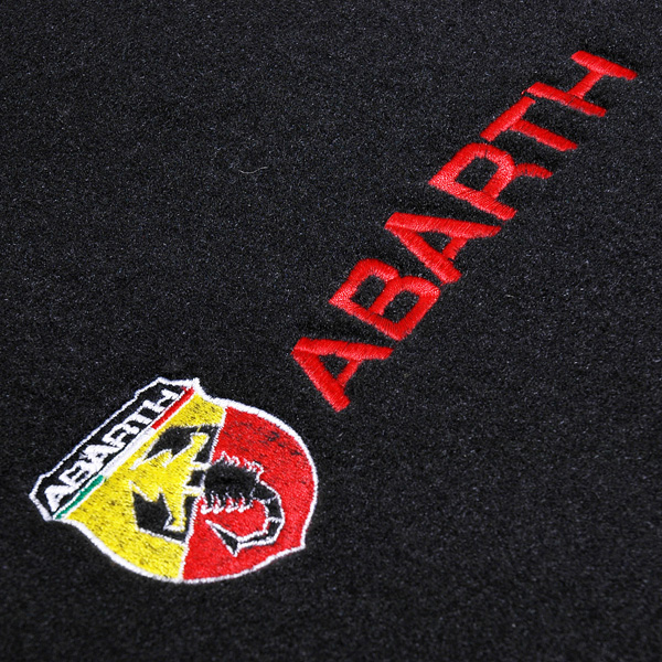 FIAT/ABARTH 500/595 Ruggage Mat (Black/ABARTH/Red Piping)