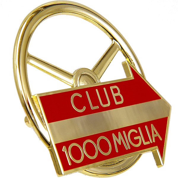 CLUB 1000 MIGLIA Grill Emblem (Gold)
