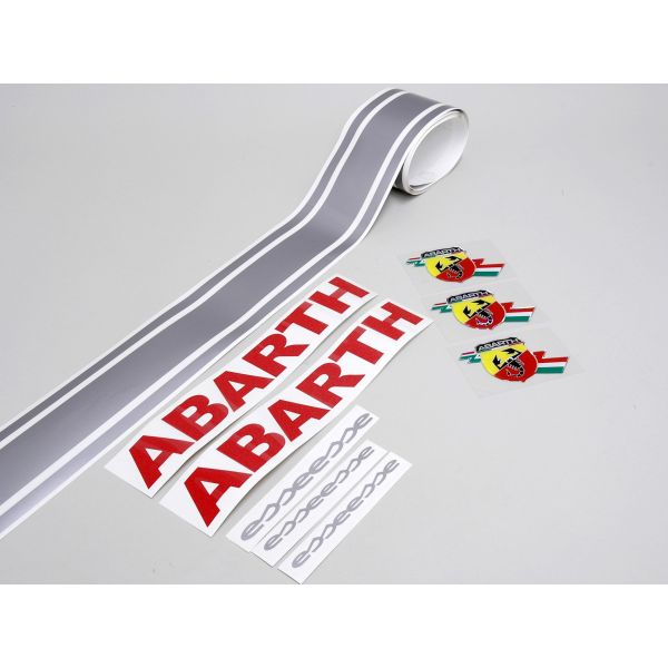 ABARTH esseesse Stripe Kit (Silver)