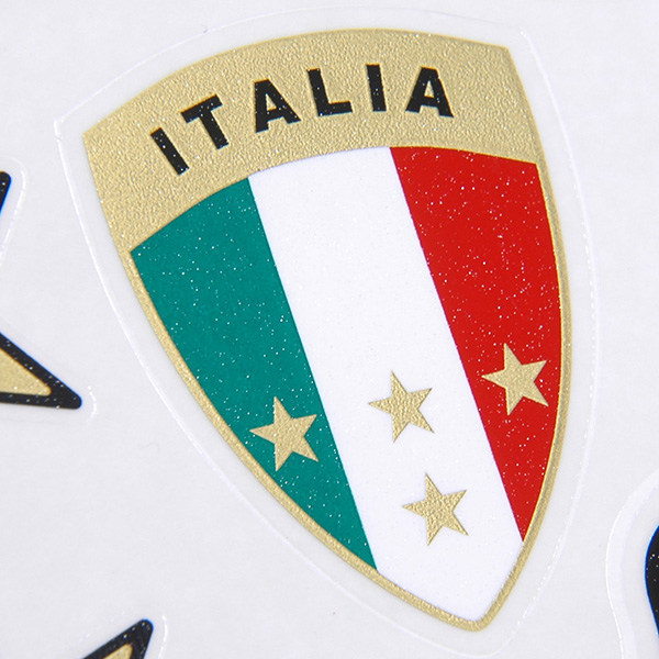 Italian Flag Sticker Set
