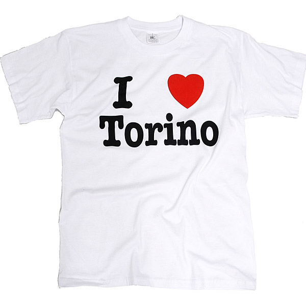 I LOVE TORINO Tシャツ (ホワイト)