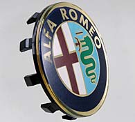 Alfa Romeoホイールセンターキャップ※Alfa純正ホイール用サイズ(Alfa 159/Brera/Spider/Giulietta)