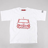 FIAT純正500刺繍キッズTシャツ