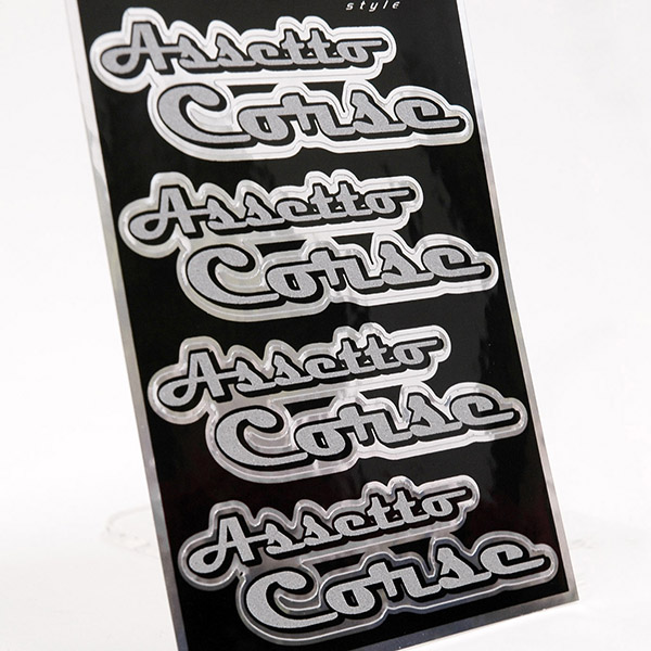 ABARTH Assetto Corse Logo Sticker