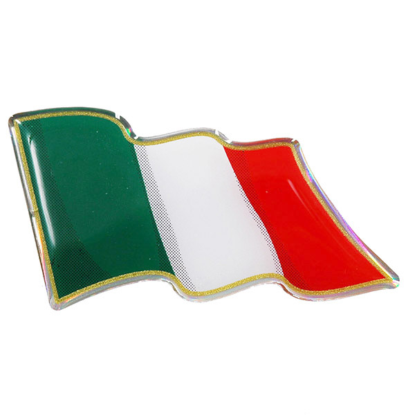 Italian Flag 3D Sticker