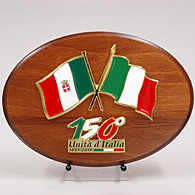 ITALIA 150 Memorial Crest (Oval)