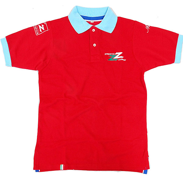 ZAGATO CAR CLUB Polo Shirts (for Men/Red)