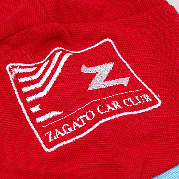 ZAGATO CAR CLUB Polo Shirts (for Men/Red)