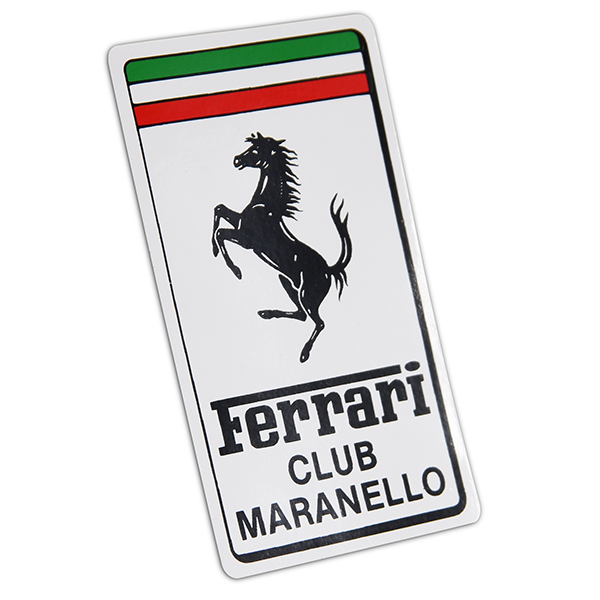 Ferrari Club Maranello Emblem Sticker
