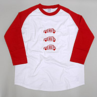 FIAT純正QR七分袖Tシャツ (レディス)