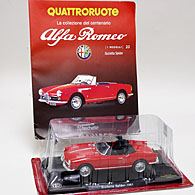 1/24 Alfa Romeo 100 Anni Collection No.23 GIULIETTA SPIDER 1300 Miniature Model