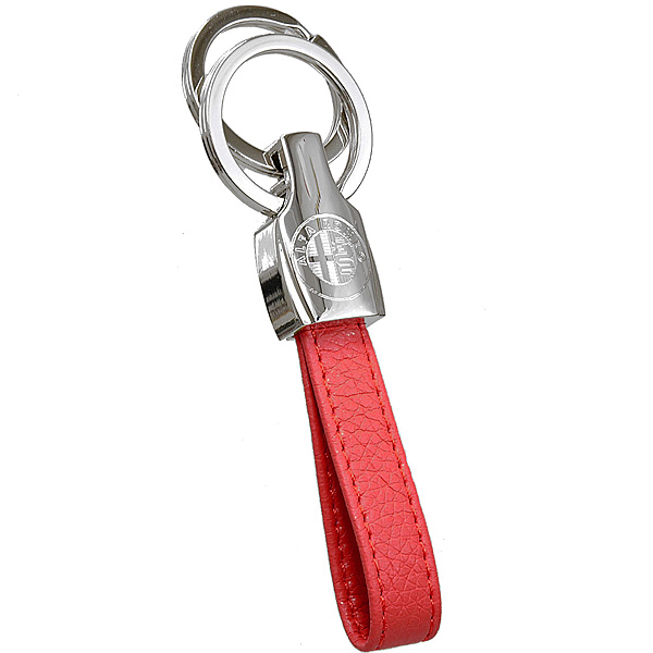 Alfa Romeo Strap Keyring (W-ring/Red)