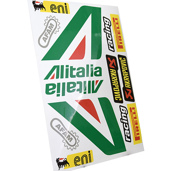 スポンサーロゴステッカーセット (Alitalia他) : イタリア自動車雑貨店 | イタリア車のパーツとグッズの公式オンラインショップ
