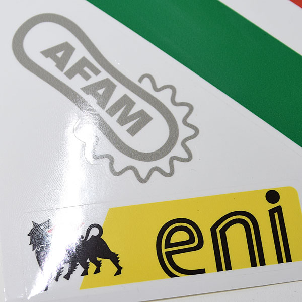 Sponsor Logo Sticker Set (Alitalia)