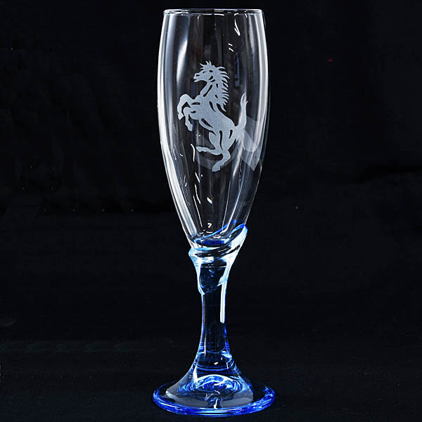 Cavallino flute glass