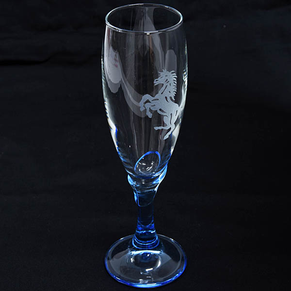 Cavallino flute glass