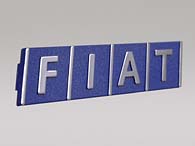 FIAT Plastic Logo Emblem (for Grill)