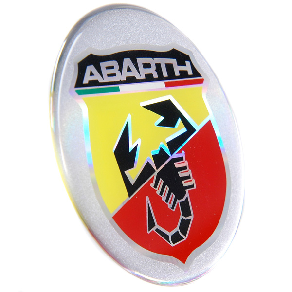 ABARTH 3D Emblem Sticker (Round/75mm)-21534-